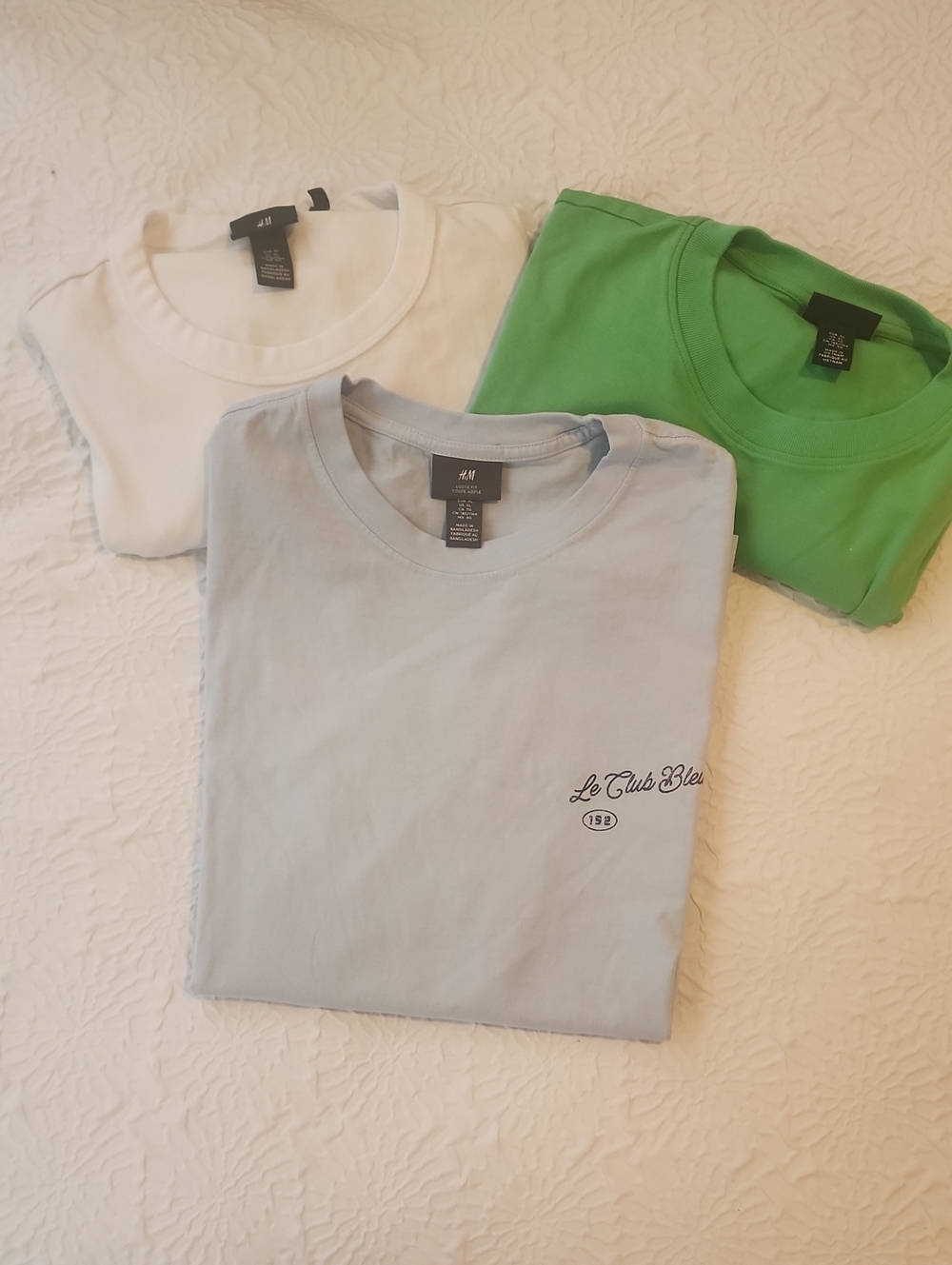 H&M Men's Tee Bundle Of 3